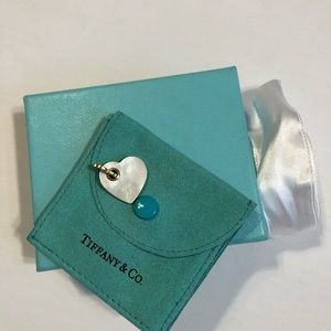 Tiffany & Co. Jewelry - Authentic Tiffany mother of pearl heart pendant Tiffany & Co. Jewelry - Authentic Tiffany mother of pearl heart pendant